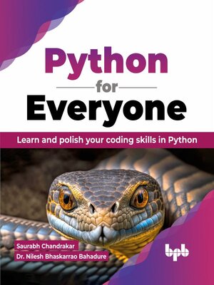 cover image of Python for Everyone